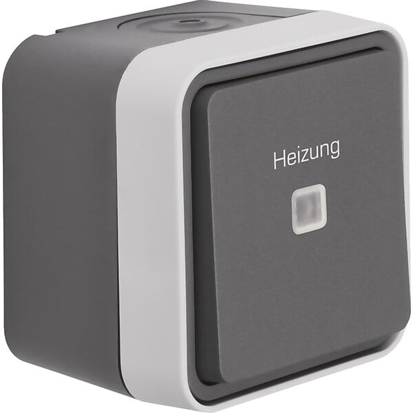 Hager/Berk Kontroll-Wechselschalter lichtgrau 35663505